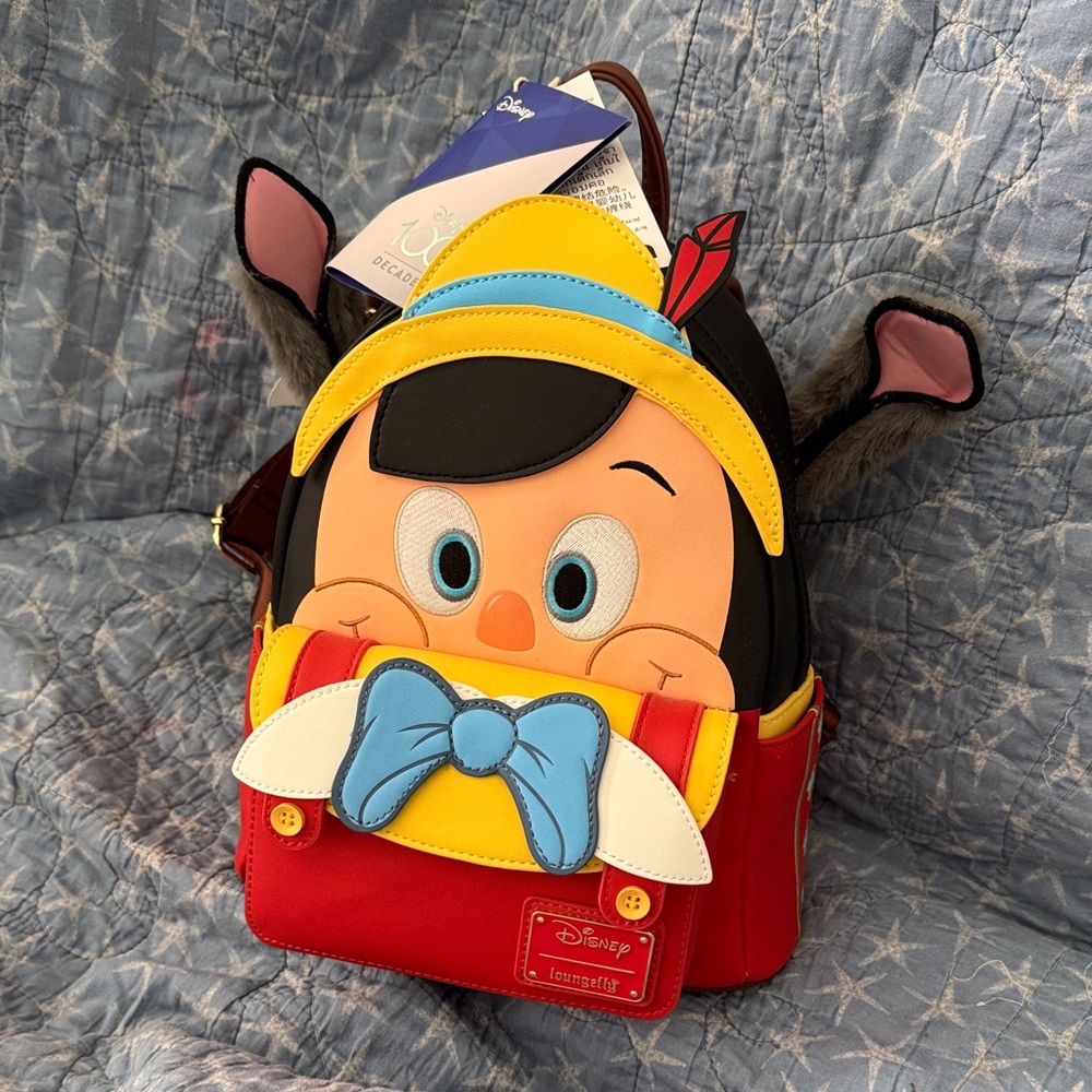 NWT Disney Loungefly Pinocchio backpack